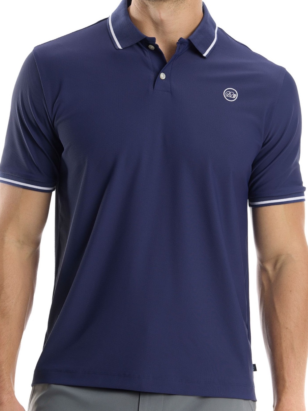 Good Good Golf Men’s Textured Golf Polo